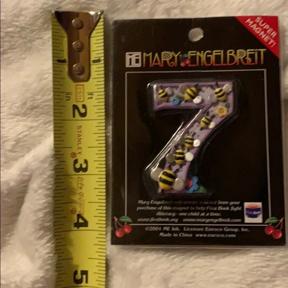 Mary Engelbreit Enseco Super Magnet #7 (Seven)